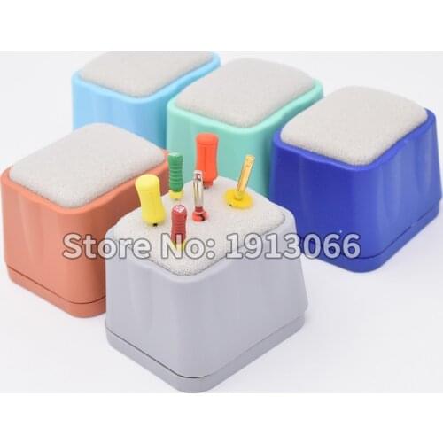 2 PCS Dental Root Canal Needle Finger Ruler Endo Measure Scale Endodontic Instrument endo box Ring Clear