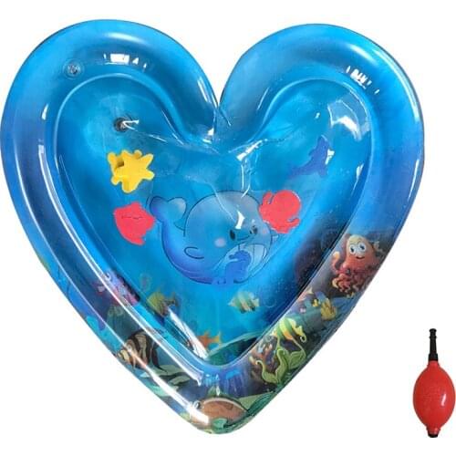 2019 Creative Baby Water Mat Baby Inflatable Patted Pad Baby Inflatable Water Cushion Infant Mat Toddler Funny Pat Pad Toys