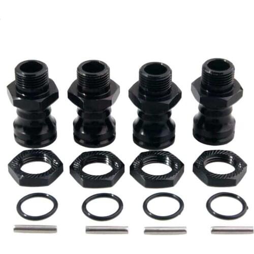 4Pcs 89108 17mm Hex Adapter Wheel Hubs 23 MM Extension Combiner for 1/8 RC Car Off Road Truck
