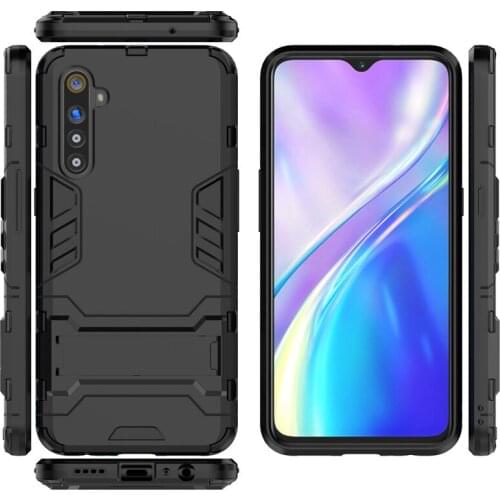 Case For Oppo Realme Xt K5 Case Design Armor Shockproof Hybrid Hard Stand Back Case For Realme X2 Xt 730g Bumper Cover Case