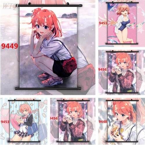 Anime Posters OreGairu Yuigahama Yui Anime Manga Canvas Painting Wall Decor Wall Poster Wall Art Picture Room Decor Home Deco