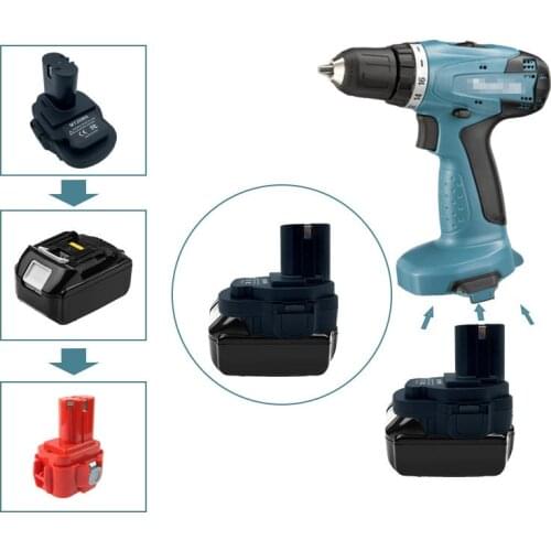 MT20MN Battery Converter For makita Tool Convert 18V Li-ion Battery BL1820B BL1830B BL1840B BL1850B to 1822 18V Ni-Cd