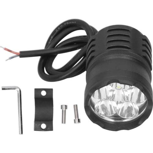 Work Lamp 6000K Auxiliary Lighting 3500LM Motorcycle with Mounitng Bracket for Motorbike Truck Boat
