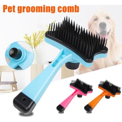 Cat Dog Self-Cleaning Brush, Dog Hair Comb, Pet Removal Tools, Cat Pet Grooming Brush, Soothing Massage Brushes, Pet Suppies