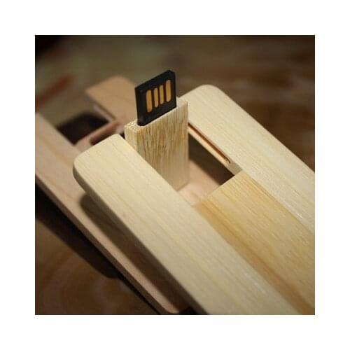High Quality 64GB 128GB Pen Drive Wooden Credit Card Mini USB Flash Drive 1TB 2TB Memory Stick Pendrive Thumb Drive Card Disk