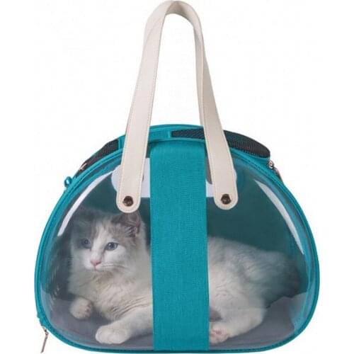 2021 New Pet Backpack Puppy Cat Carrier Space Capsule Pet Shoulder Carrying Bag Foldable Small Animal Cage For Dog Sling Handbag