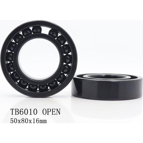 6010 High Temperature Bearing 50*80*16 mm ( 2 Pcs ) 500 Degrees Celsius Full Ball Bearing