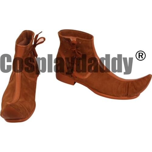 Aladdin Protagonist Prince Ali Ababwa 2019 Film Ver. Cosplay Shoes Boots S008