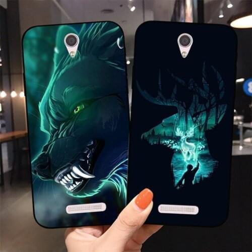 Printed Case for Lenovo A5000 A 5000 Cover Original Cute Printing Drawing silicone Phone Case Shell for Lenovo A5000 A 5000