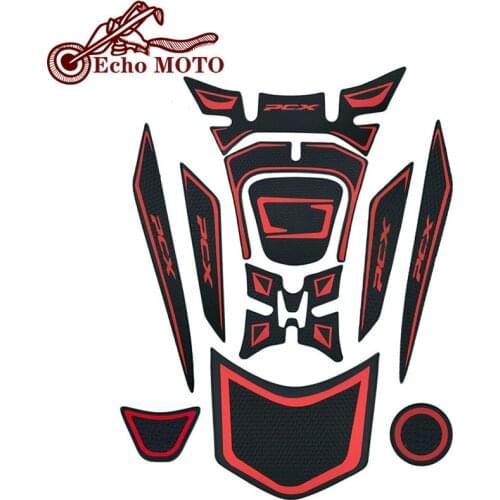 For Honda PCX150 PCX 150 pcx150 pcx 150 Motorcycle Anti slip Tank Pad 3M Side Gas Knee Protector Stickers Stickers Decal Fairing