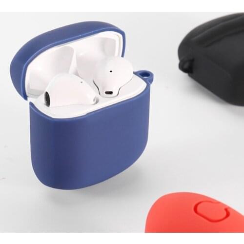 F3MA Portable Soft Silicone Bluetooth Earphones Protective Case for Lollipods Earbuds Silicone Box Anti-lost