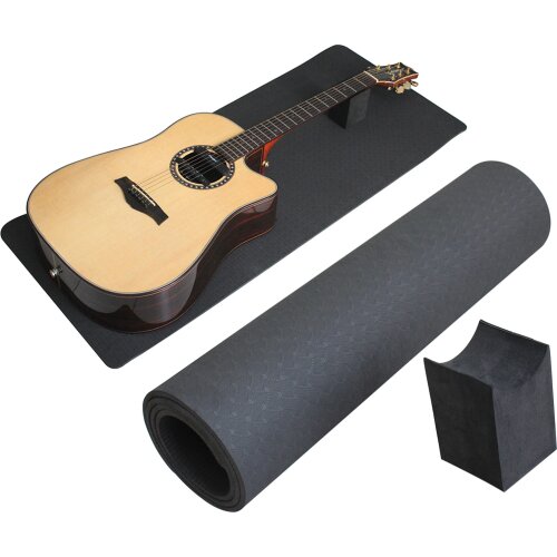Guitar Work Mat Pad Acoustic Electric Guitar Neck Bracket Protector Instrument Repair Maintenance Care Tool