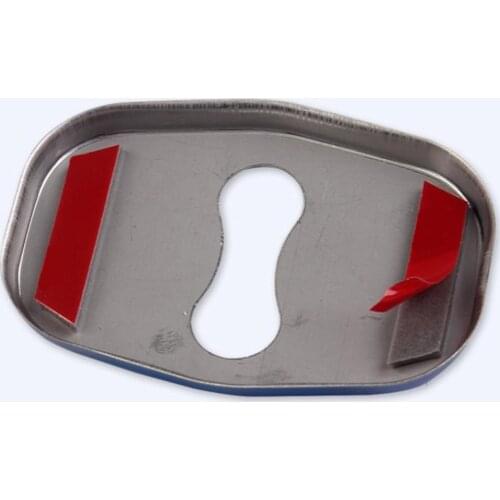 4Pcs Stainless Steel Car Door Lock Sticker Cover for Peugeot 301/308/407/508