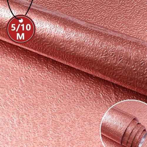 5m/10m Kitchen Oil-Proof Waterproof Backsplash Self-Adhesive Protective Stickers Aluminum Foil High-Temperature Stove Cabinet