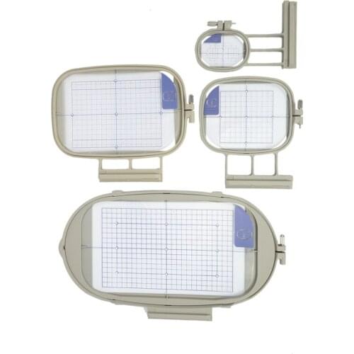 4Pcs Sewing Machine Embroidery Hoop for Brother Innovis 1500 1500D 2500D 4000D 6000D(SA437,SA438,SA439,SA441)