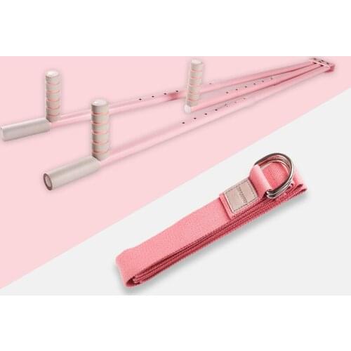 Portable Adjustable Yoga Stretching Equipment Training Sport Equipment For Open Leg Press Leg Ligament Trainer With Stretch Belt