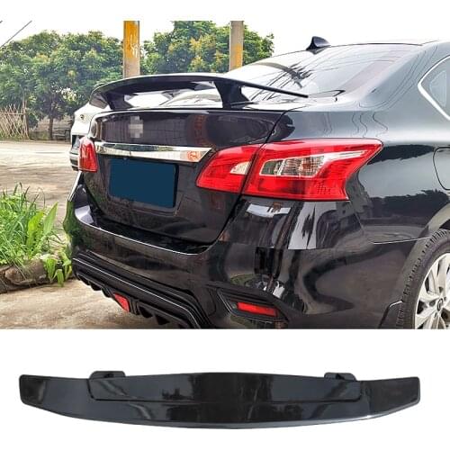 Trunk Spoiler Carbon Surface MGS Style Car Accessories Rear Wing For Nissan Sentra Sylphy 2012-2018