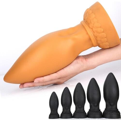 Super Huge Anal Butt Plugs Large Dildo Anal Beads Anus Expansion Stimulator Prostate Massage Erotic Anal Sex Toys For Woman Men