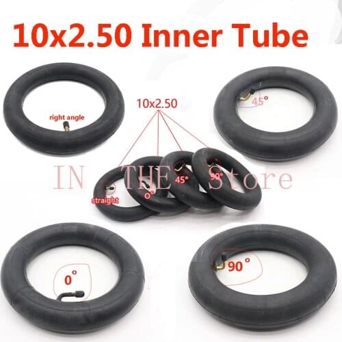 High-quality10 Inch Inner Tire 10x2.50 Inner Tube 10*2.50 Inner Camera for Electric Scooter Balancing Car Parts