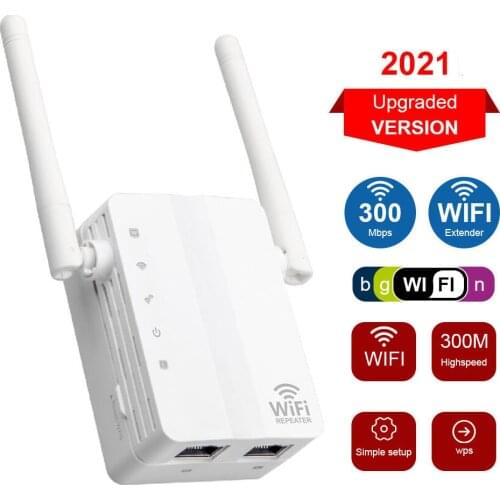 Wireles-N Wifi Repeater 300Mbps Network Router Expander Wi-fi Signal Amplifier