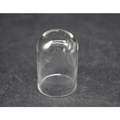10pcs/lot 30*20mm clear glass globe with hole cup bell shape glass bottle jars vials pendant necklace pendant jewelry findings