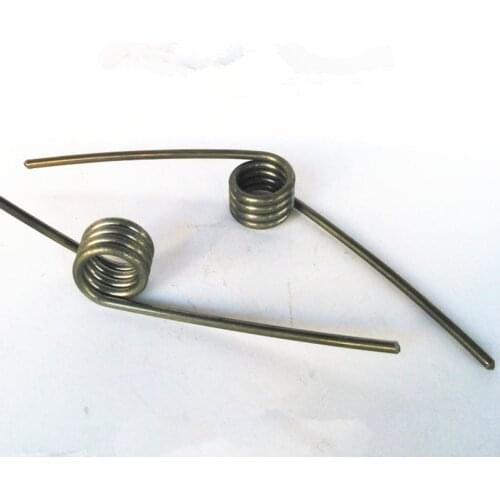 10PCS Custom Spring Steel Small Torsion Springs for Furniture,2mm Wire Diameter x 14.5mm Out Diameterx (40-90)mm Length