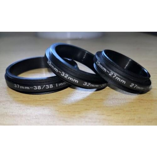25mm-27mm 30mm-32mm 37mm-38/38.1mm male to male double Male Macro Coupling Reverse Ring/reversing adapter for camera