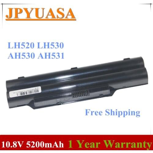 7XINbox 10.8V 5200mAh FPCBP250 CP477891 FPCBP250AP Battery For Fujitsu LifeBook LH520 LH530 AH530 AH531 PH521 A530 A531 BP250