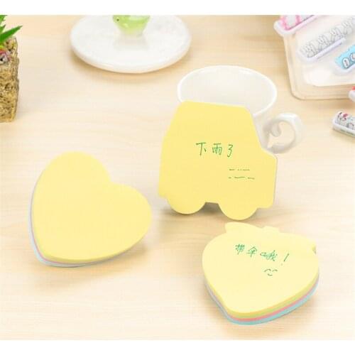 DL Korean lovely creative stationery convenience sticker pad paper note paper 100 wholesale Office equipment student supplies