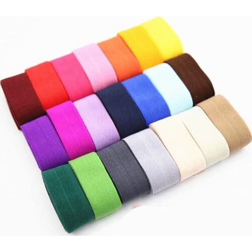 23 Colors 1m 20mm Elastic Band Multirole Spandex Ribbon Sewing Lace Trim Waist Band Garment Accessory