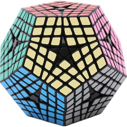 ShengShou Elite Kilominx Cube 6x6 Wumofang 6x6x6 Magic Cube Professional 6 Layers Dodecahedron Megaminx Cube Puzzle Toys