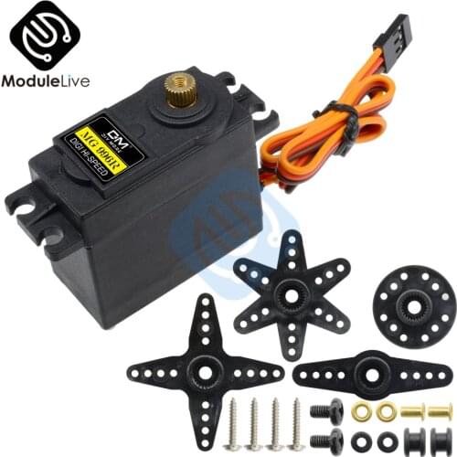 MG996R Metal Gears Digital RC Servo Motor High Torque Helicopter Car Boat Torque RC CAR MG996 MG 996R