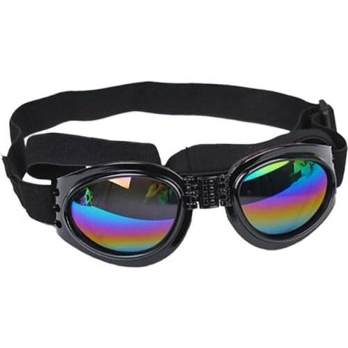 Pet Glasses Foldable Black A Must-Have For Summer Cool Pet Glasses Durable And Practical Fashion And Elegant Style Pet Glasses