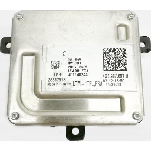4G0907697H DRL ballast used original OEMHIDS for 2016-2019 Phideon 3E9 LED Power Module Control Unit 4G0.907.697.H