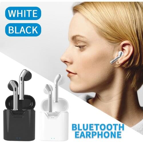 SAMTIAN Portable Wireless Headphones Bluetooth 5.0 Earphones Stereo Bass Headset Sport Waterproof Earbuds In-ear Headphone