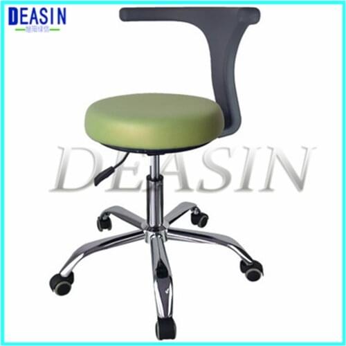 Dental Medical Dentists Chair Seat Adjustable Rolling Chair with Back Anti-static Beauty Stool Salon Barber dental Chair