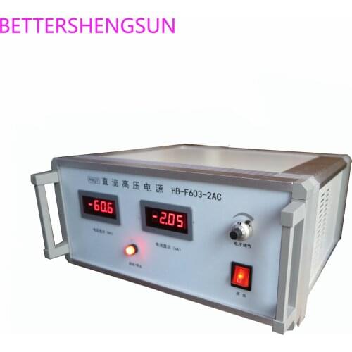 High Voltage Power Supply Customized 60kv Continuous Adjustable 2mA Instrument High Voltage Power Supply Electrostatic Spinning