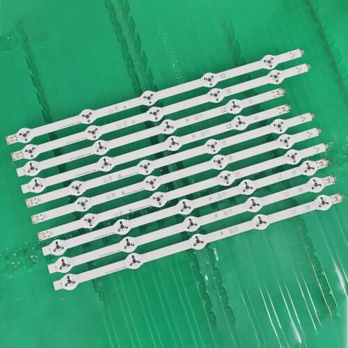 10pcs LED Backlight strip For LG 42" V14 SLIM DRT REV0.3 L1 R1 L2 R2 42LB673V TX-42AS650E TX-42AS750E TX-42AS740B LC420DUF VG F1