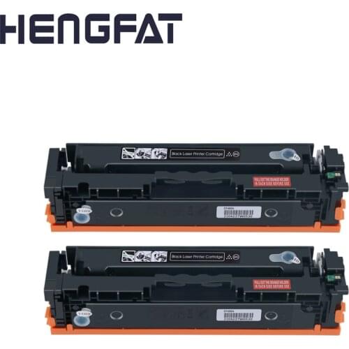 2Pieces for hp 201A CF400A CF401A CF402A CF403A Compatible toner cartridge for HP LASEJET M252dw M277n 277dw Printer