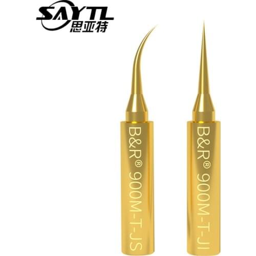 900M-T Oxygen-free Copper Soldering Tip for 936 937 Solder Iron Welding Tips BGA Soldering Station Precision repair Tools