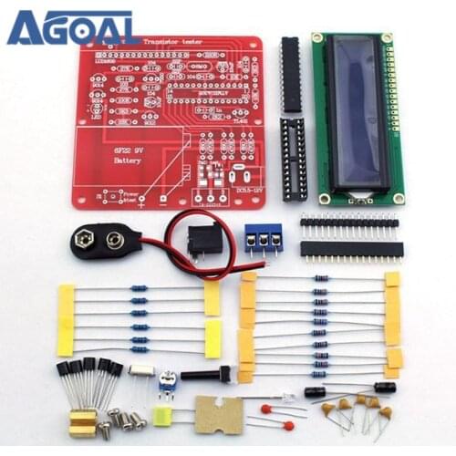 Free Shipping Orignal Hiland DIY Multifunction Transistor Tester Kit For LCR ESR Transistor PWM Signal Generator