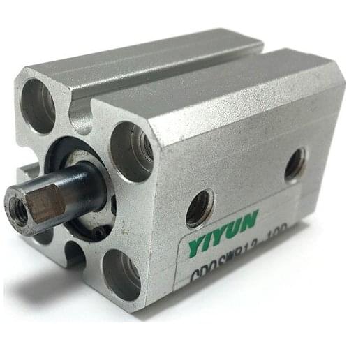 CDQSWB12-10D YIYUN Double rod double acting compact thin cylinder CDQSWB series