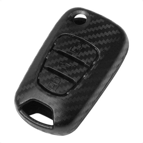 Flip Key Fob Case Car Cover for HYUNDAI ACCENT I20 I30 IX35 for KIA FORTE RIO SPORTANGE SOUL 3 Button Remote ABS