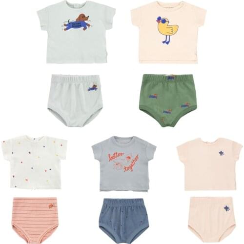 Baby Boys T Shirts 2021 New Summer Brand Design Girls Cute Cartoon Print Short Sleeve T Shirts Toddler Infant Cotton Tops Tees