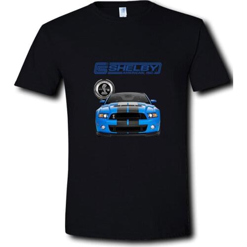 Shelby Cobra Mustang Gt 500 Muscle Racing Car Free Shipping T-Shirt Unisex Tees