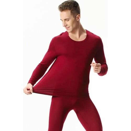 8XL 9XL Plus Size Mens Long Johns Modal Cotton Thermal Underwear Suit Elastic Slim Warm Clothes Autumn Winter Thermo Underwear