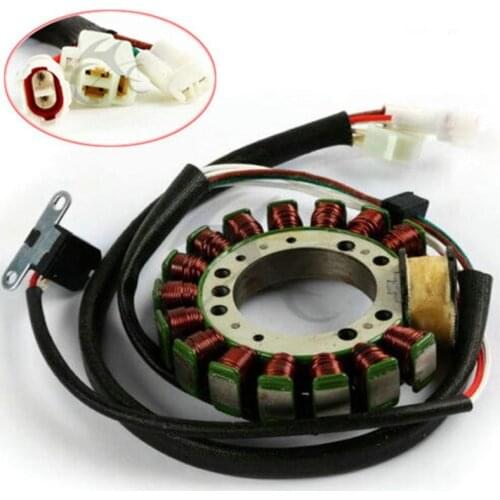 Motorcycle Stator Coil For Yamaha ATV Warrior 350 YFM350 96-01 Generator Magneto