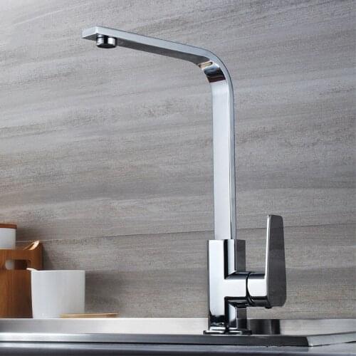 Kitchen Faucet Hot & Cold Water Tap 360 Degree Rotation Torneira Cozinha Mixer Brass Faucet