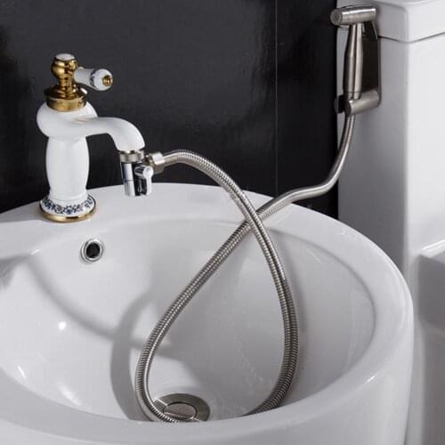 Copper 3-way Diverter Valve For Kitchen Bidet And Replacement U1B7 Bathroom Accessories Part Basin Supplies Faucet J4B9