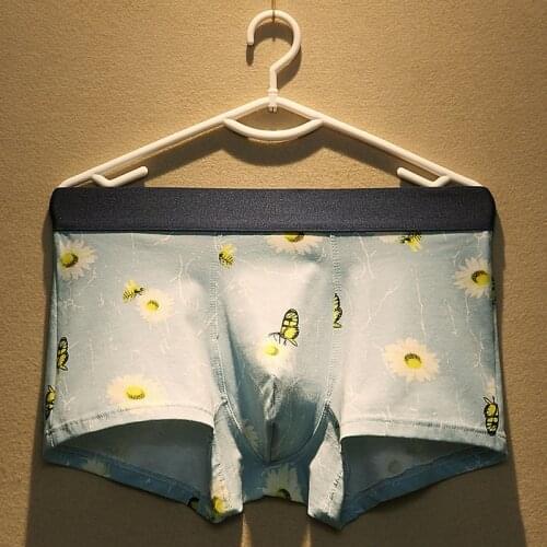 Men Cotton Boxer Homme Brand Mens Underpants Male Panties Breathbale Shorts U Convex Pouch Men Plus Size